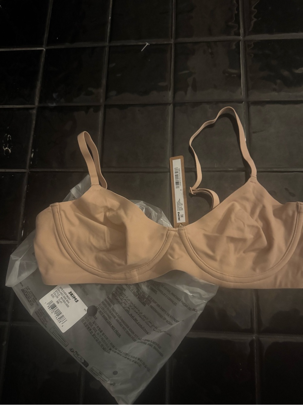 Skims Demi Clay Underwire Bra -36B NWT
